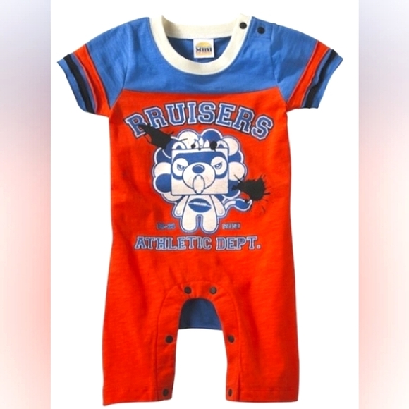 ☆L@@K☆NWT 2012 Release☆HARAJUKO LOVERS☆Gwen Stefani☆For Target Short Romper☆9mo. - Picture 1 of 16